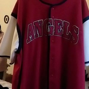 New but no tags 2XL ANGELS Baseball Jersey